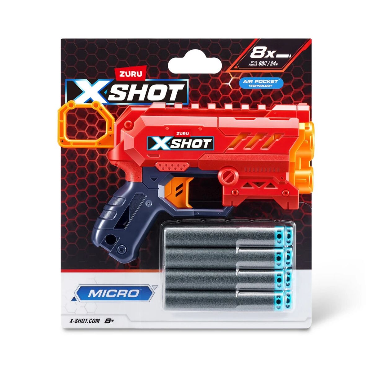 X-SHOT Excel Micro 2.0 Blaster (8 Darts)