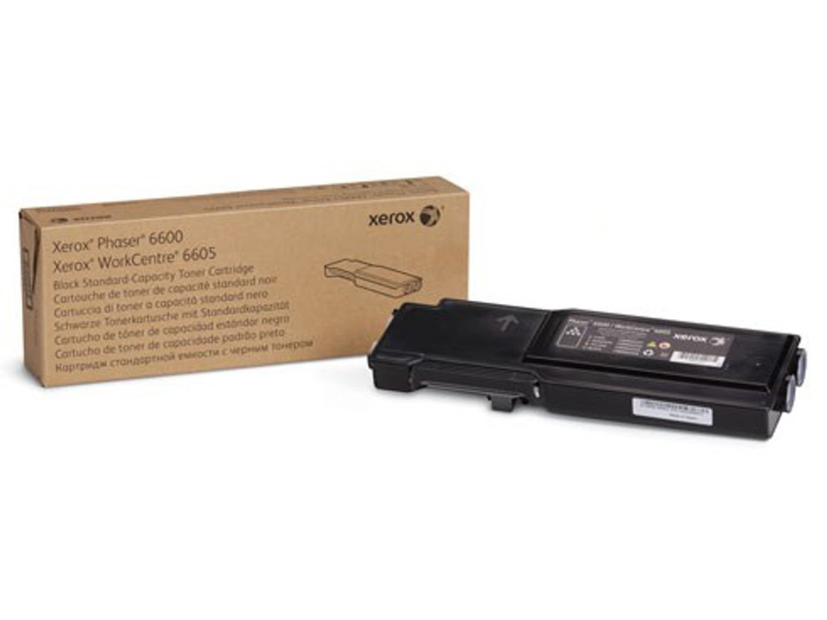 Xerox Toner Phaser 6600 Sort