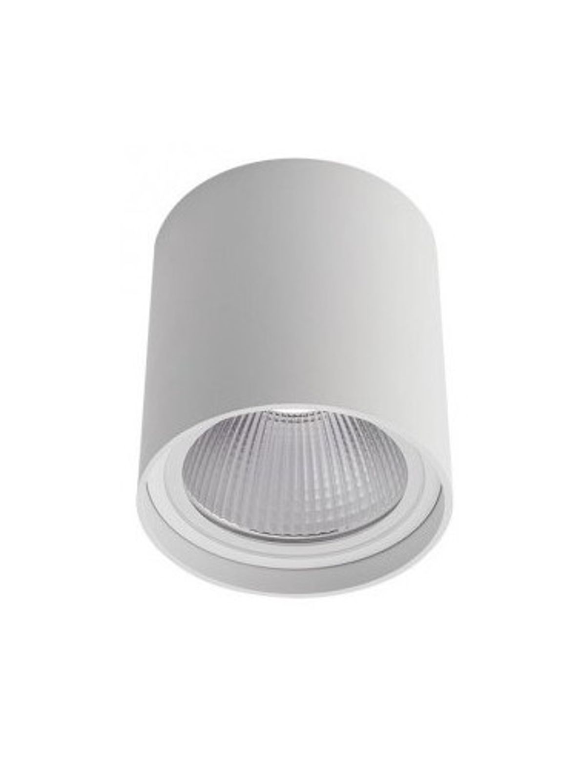 XIA Påbygningsspot i aluminium Ø9,5 cm 1 x 20W COB LED - Mat hvid