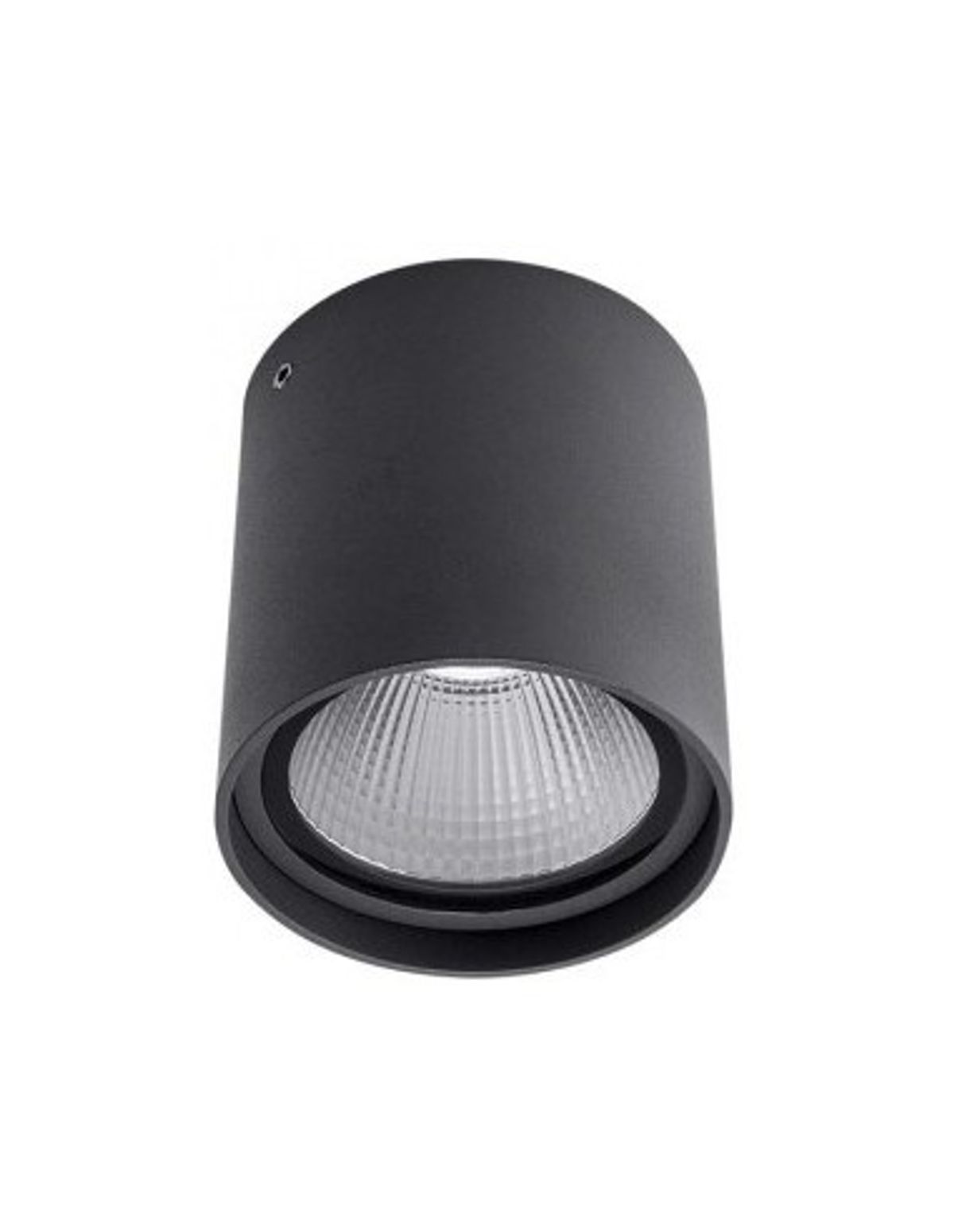 XIA Påbygningsspot i aluminium Ø9,5 cm 1 x 20W COB LED - Mat mørkegrå