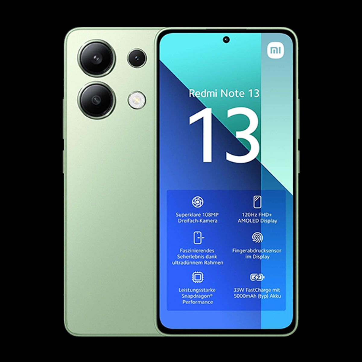 Xiaomi Redmi Note 13 4G (256GB/Green)