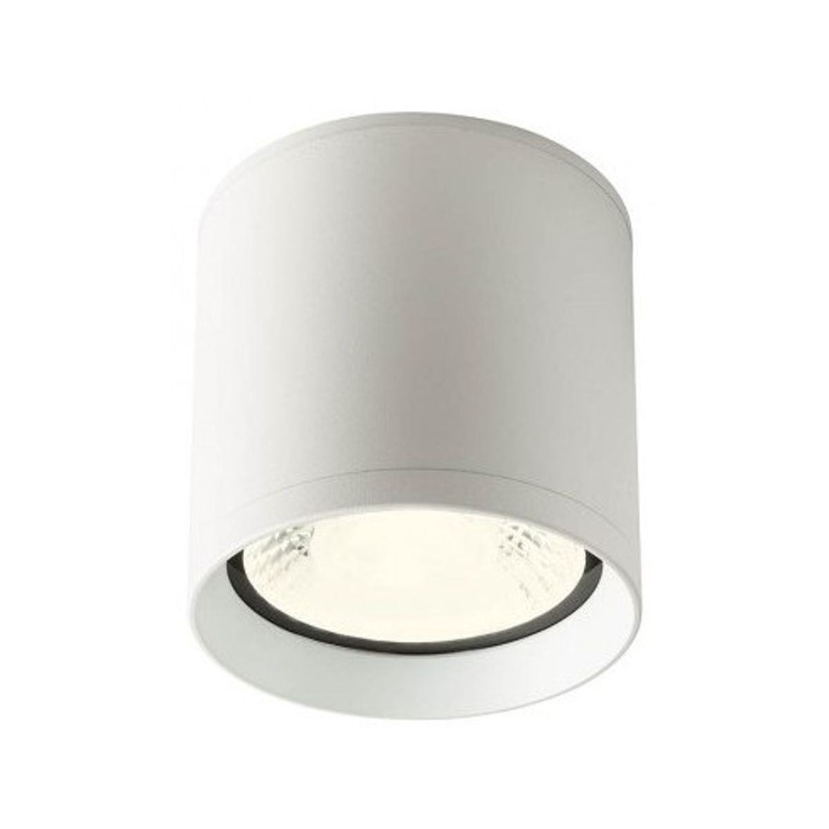 XILO påbygningsspot i aluminium og glas Ø10,8 cm 1 x 15W COB LED - Mat hvid