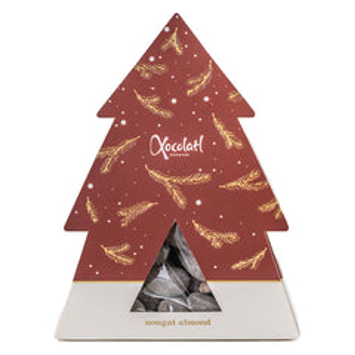 Xocolatl - Juletræ, Mandler m. nougat