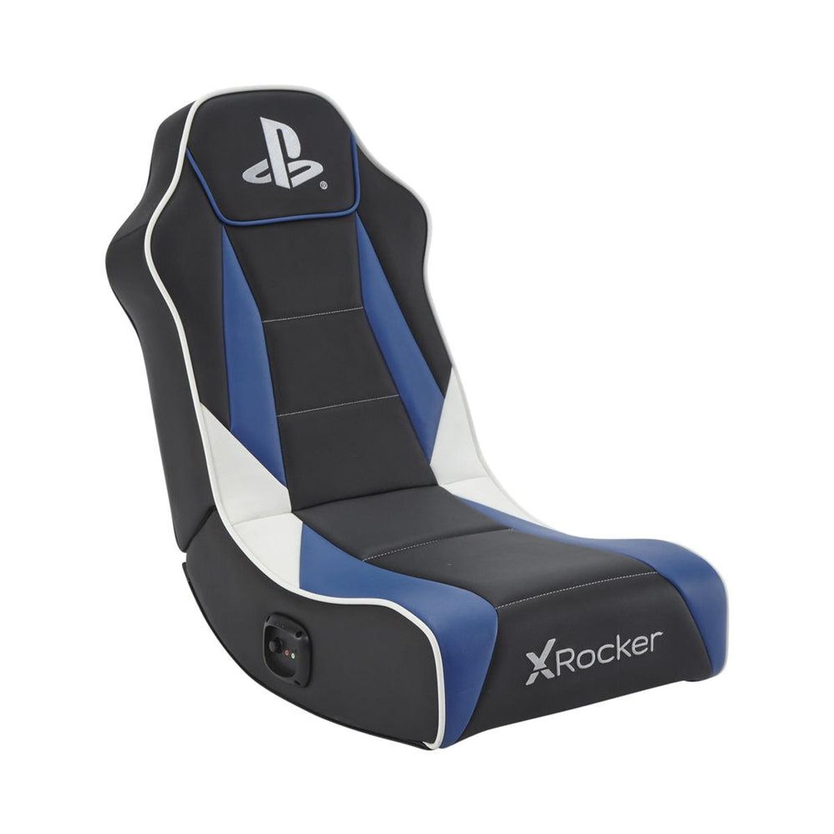 XROCKER PLAYSTATION GEIST 2.0 FLOOR ROCKER - BLACK AND BLIUE