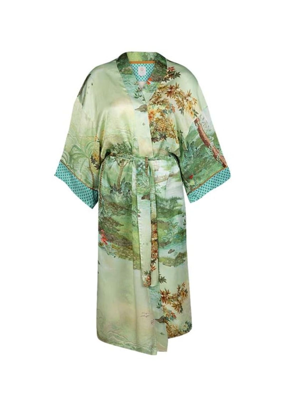 XXL Noelle Kimono Paradise Green