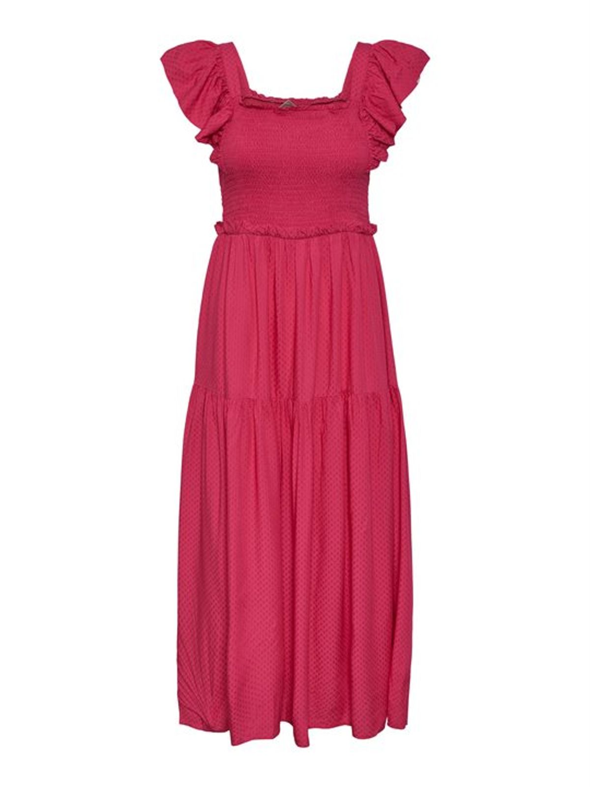 Y.A.S - Citri Sl Long Dress - Fuchsia