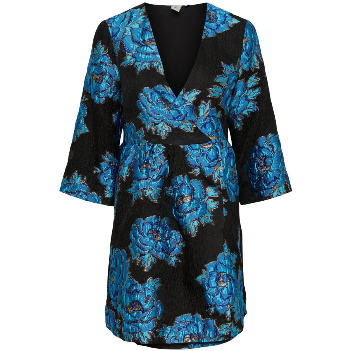 Y.A.S kjole YASROSIES - French Blue ROSIES PRINT