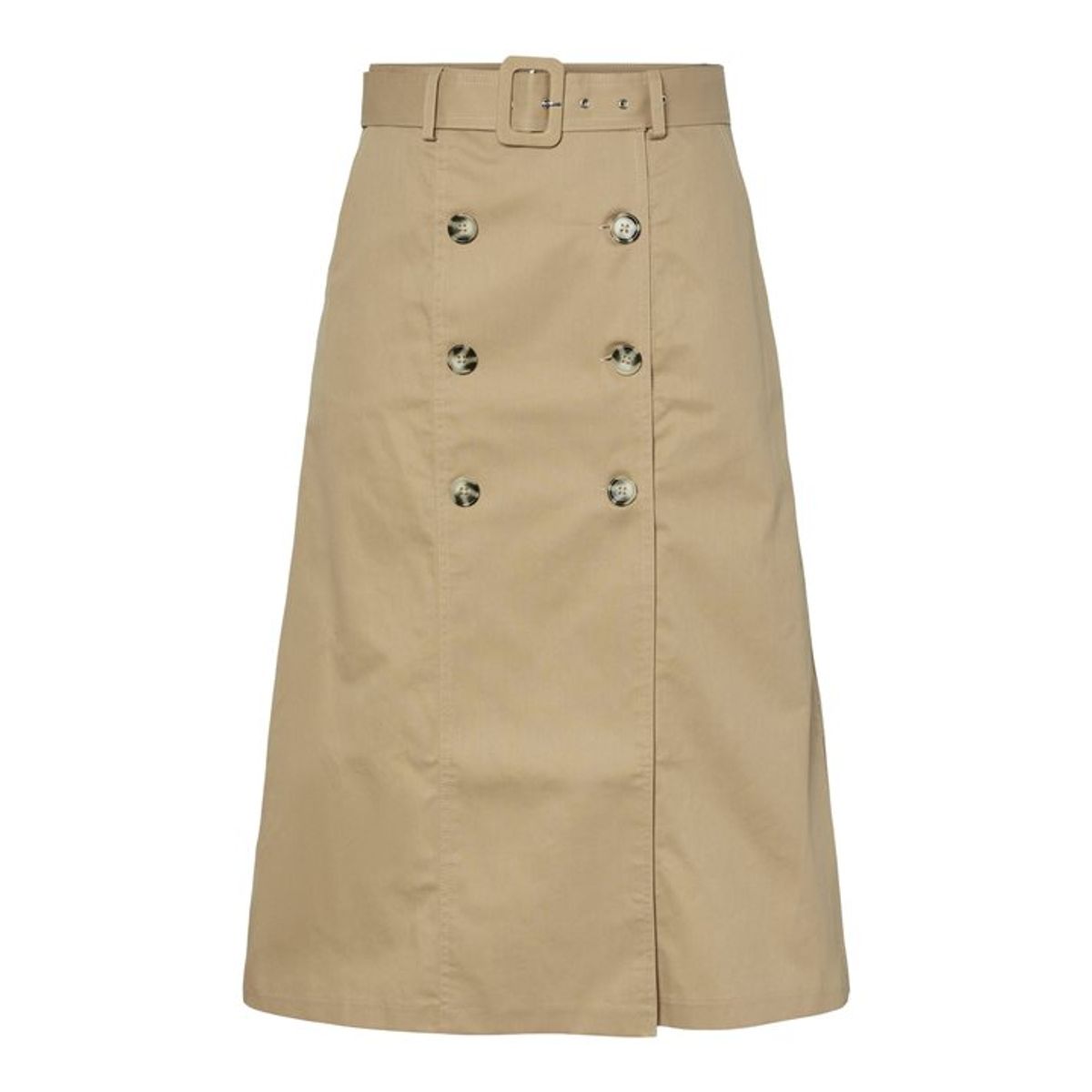 Y.A.S - Trench Hw Midi Skirt - Sand