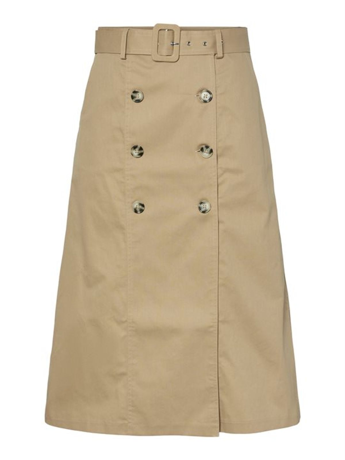 Y.A.S - Trench Hw Midi Skirt - Sand