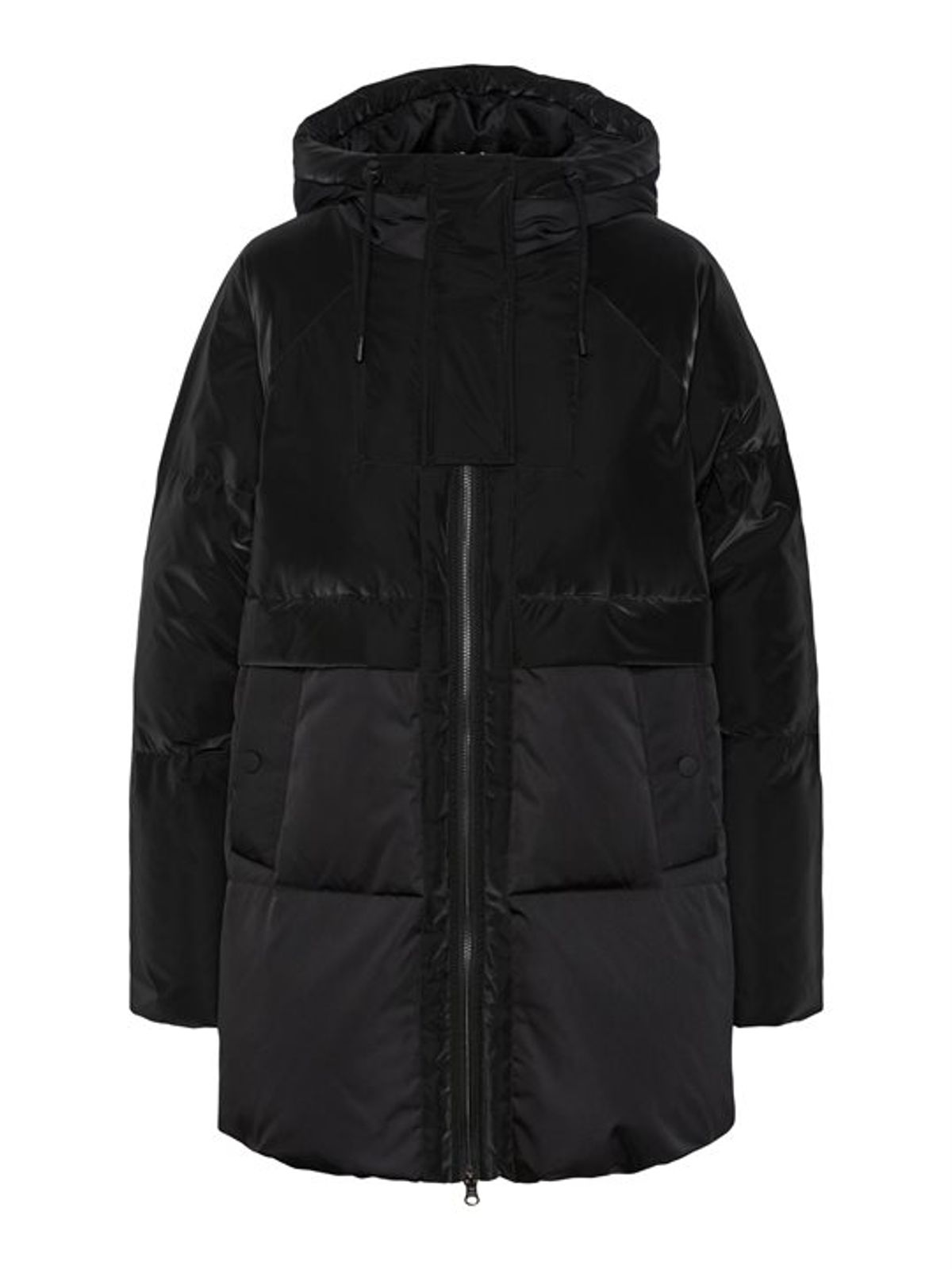 Y.A.S - Verima Down Coat - Sort