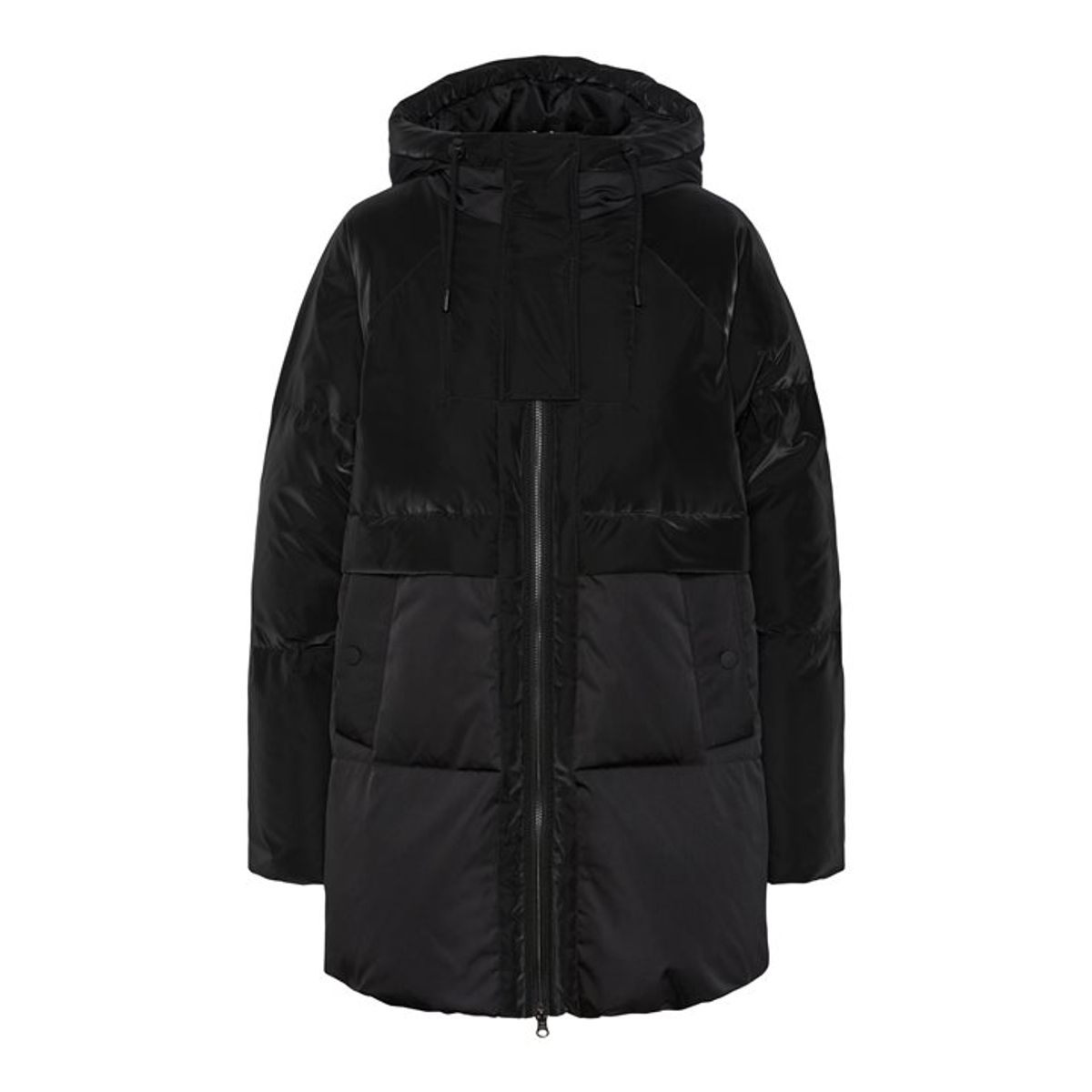 Y.A.S - Verima Down Coat - Sort