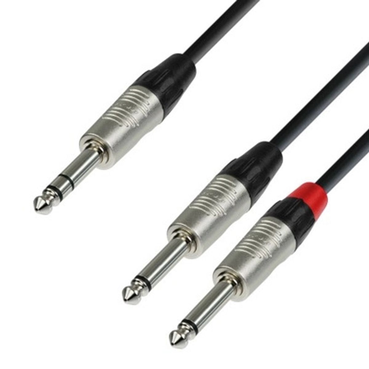 Y-splitkabel Stereo til 2x Mono Jack (1,5m)