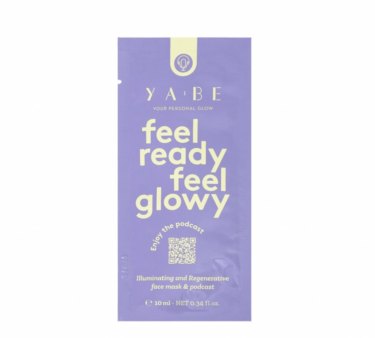 YA.BE - Feel Ready, Feel Glowy face mask (10 ml)