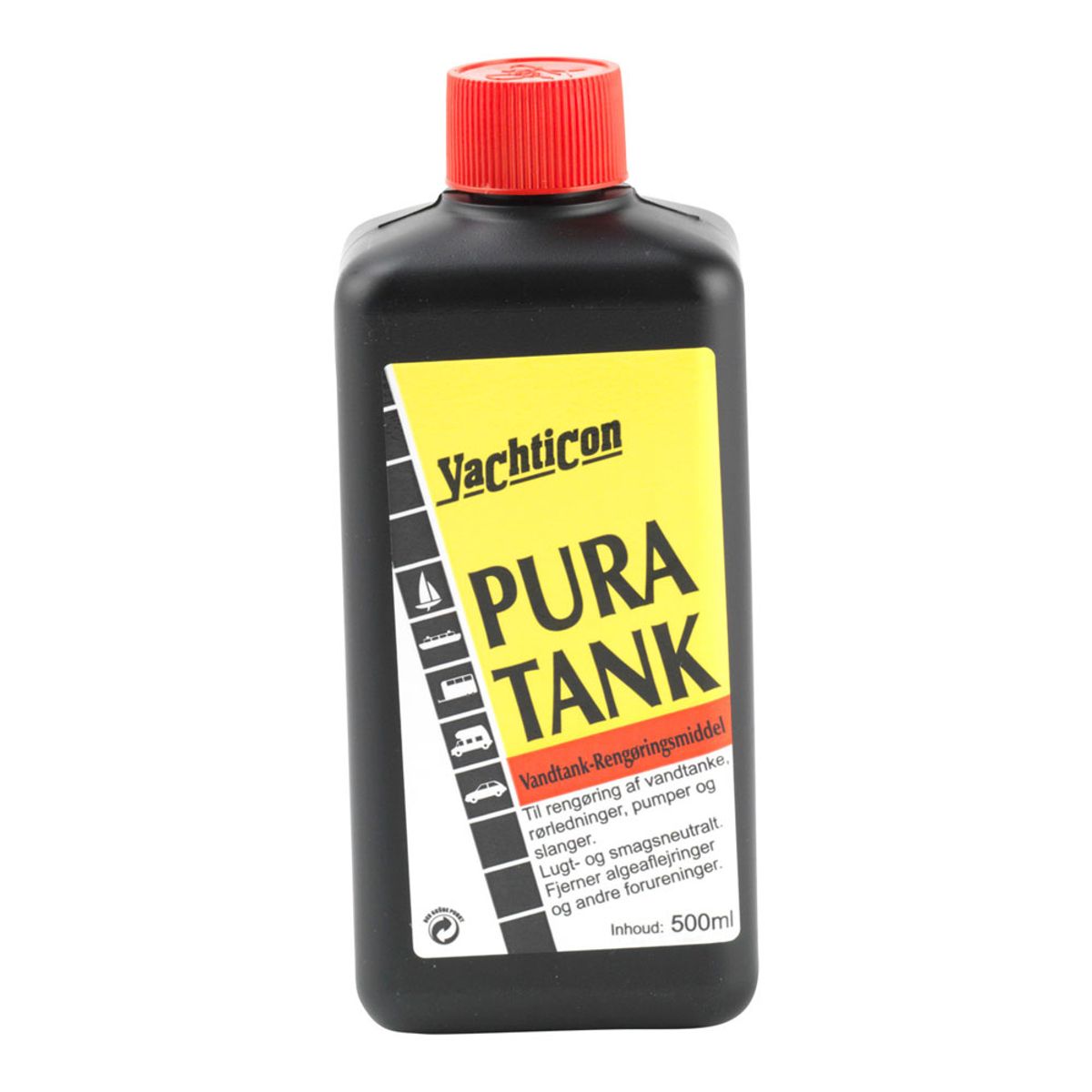 Yachticon 'Pura Tank' tankrens og desinfektion