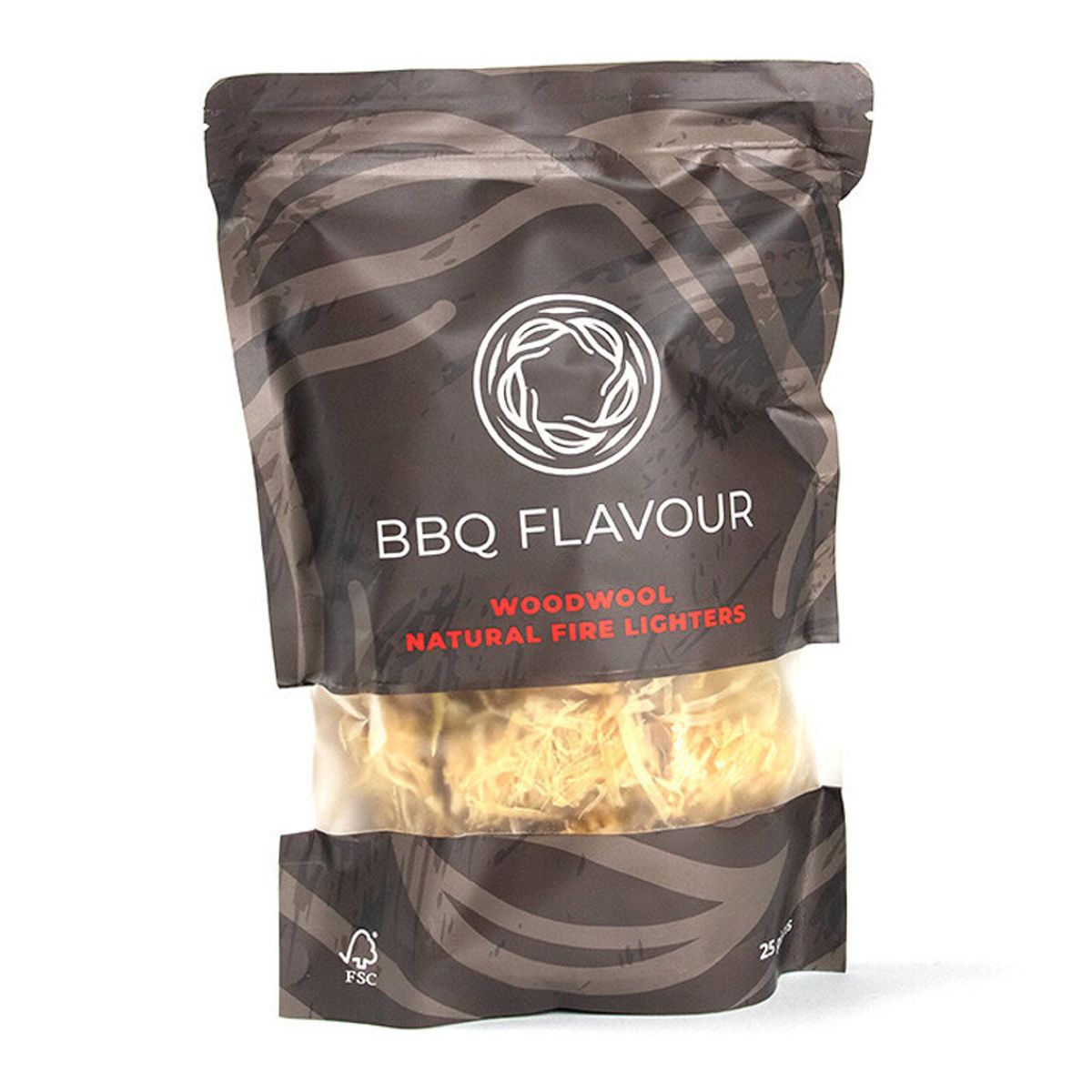 Yakiniku BBQ Flavour Wood Wool Fire Lighters 100g