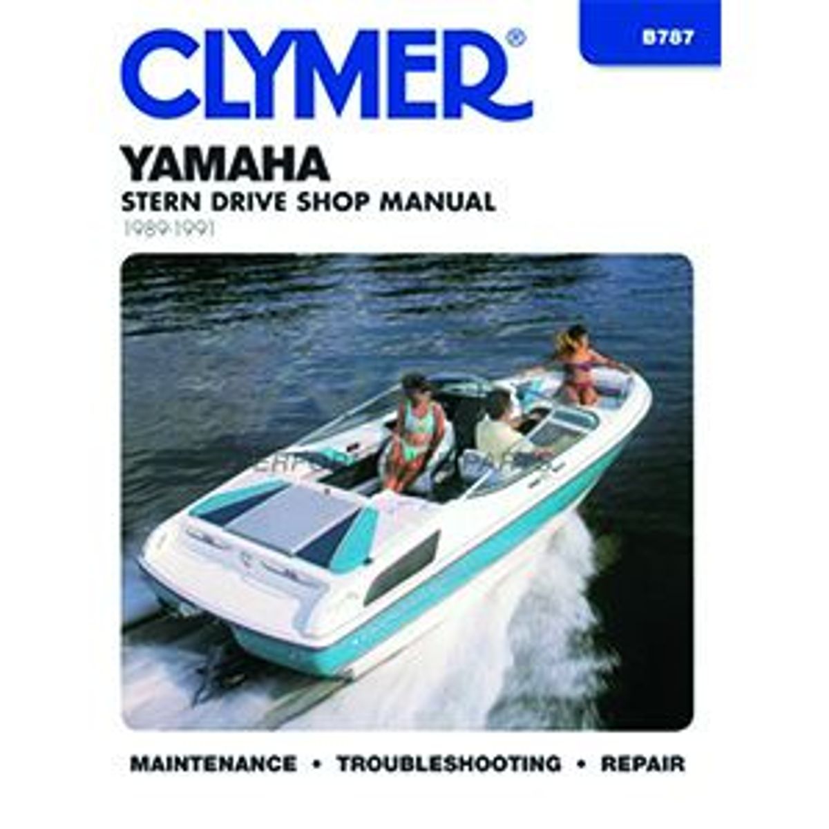 Yamaha 3.0L-5.7L gm 1989-1991 manual - B787