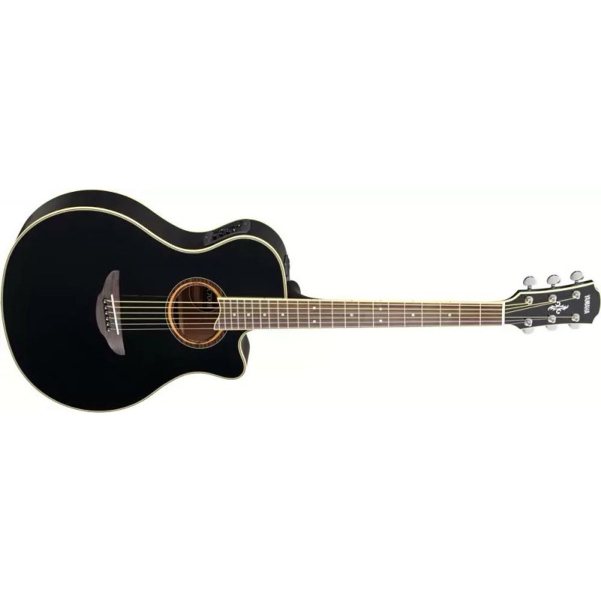 Yamaha APX700II Western Guitar (Sort)