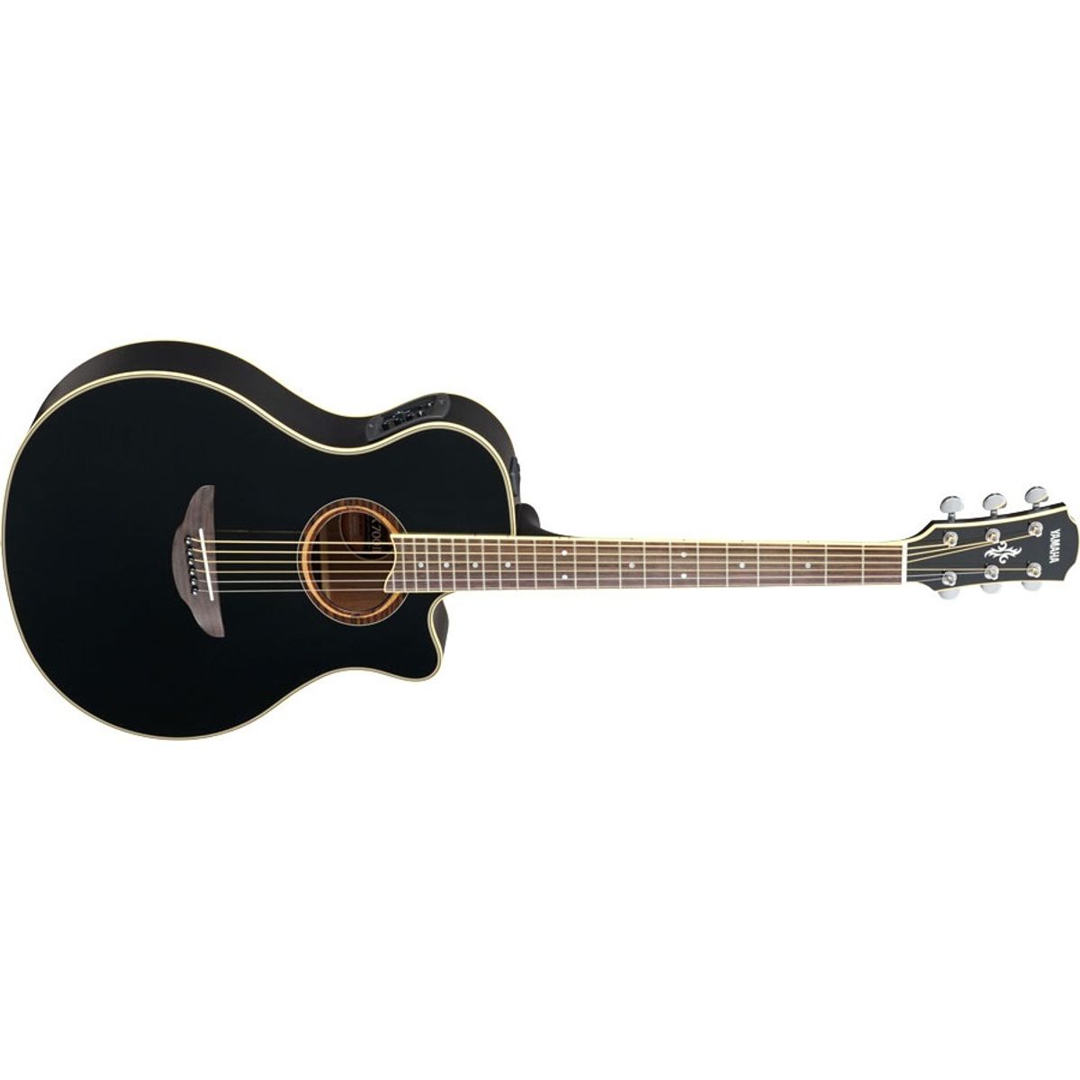 Yamaha APX700II Western Guitar (Sort) - B-stock