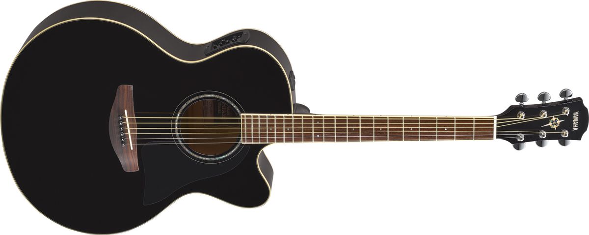 Yamaha CPX600 Western Guitar (Sort)