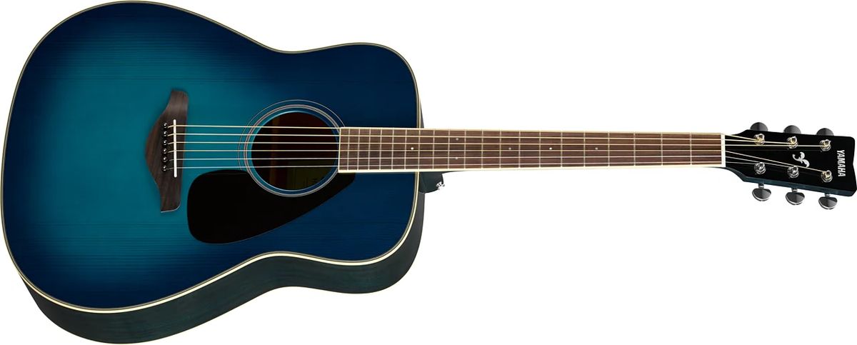 Yamaha FG820 SBII Western Guitar (Sunset Blue)