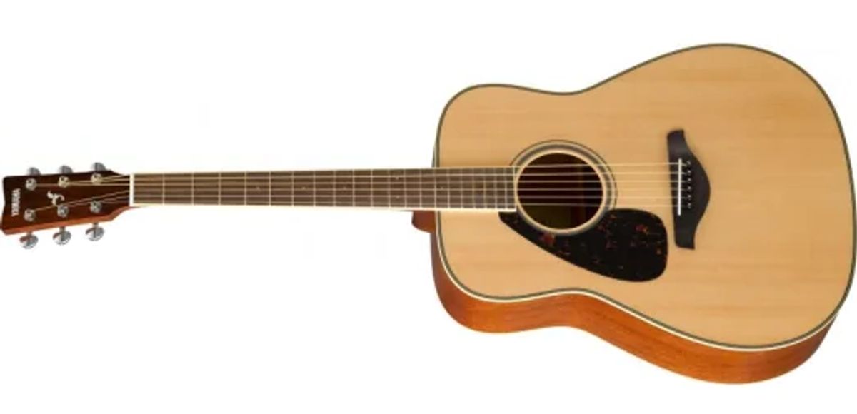 Yamaha FG820L NTII Venstrehånds Western Guitar (Natur)