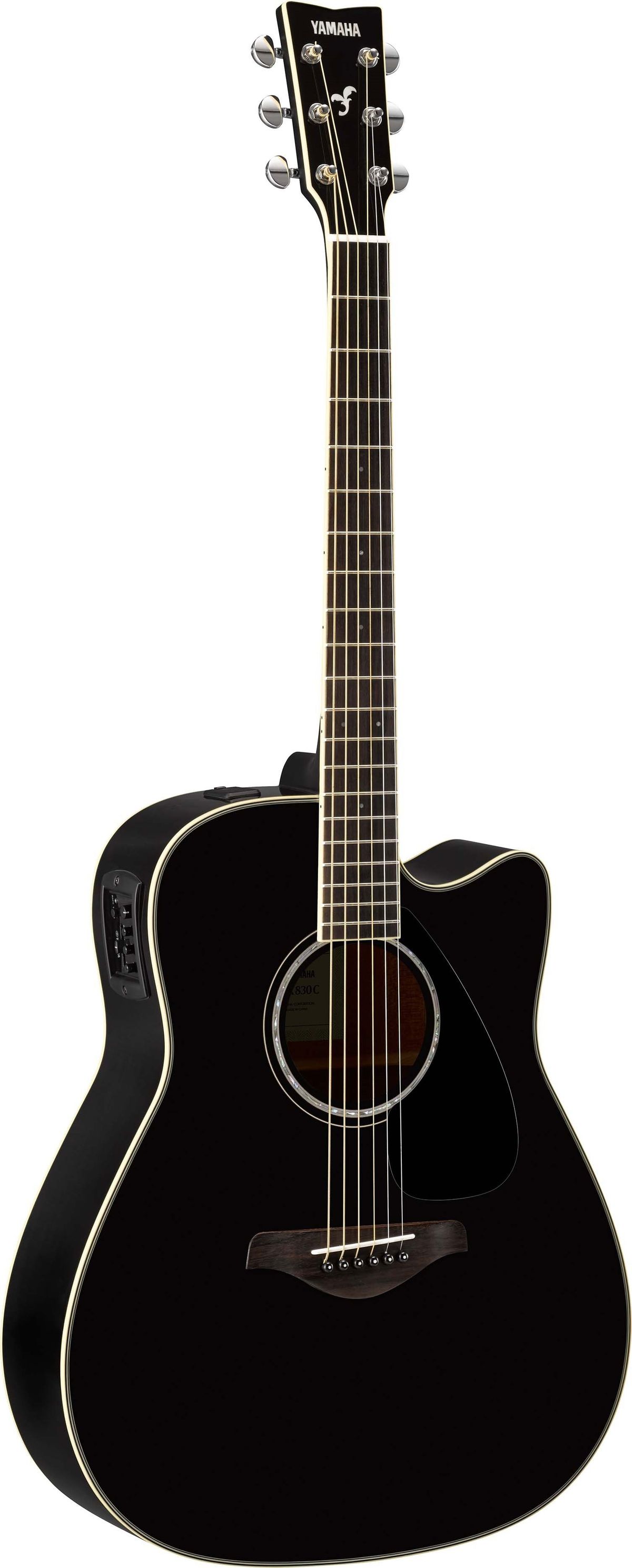 Yamaha FGX830C Western Guitar Sort