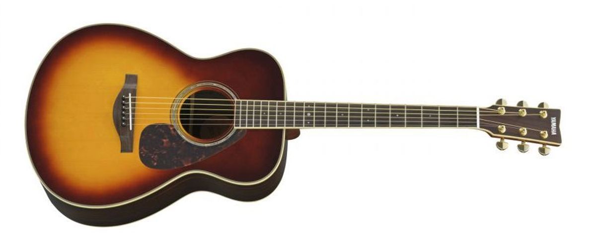 Yamaha LS6 A.R.E. Western Guitar (Brown Sunburst)