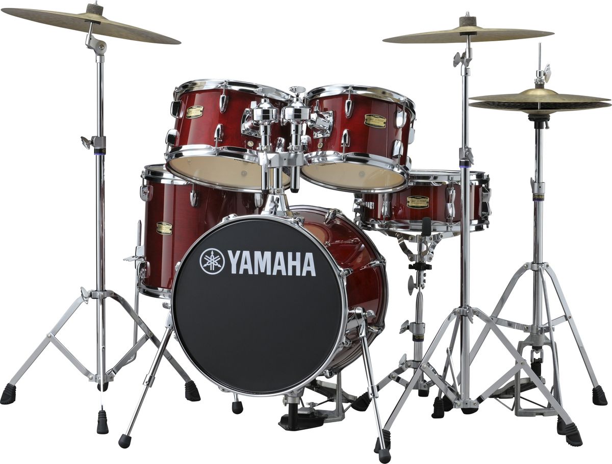 Yamaha Manu Katché Junior Trommesæt (Rødt)