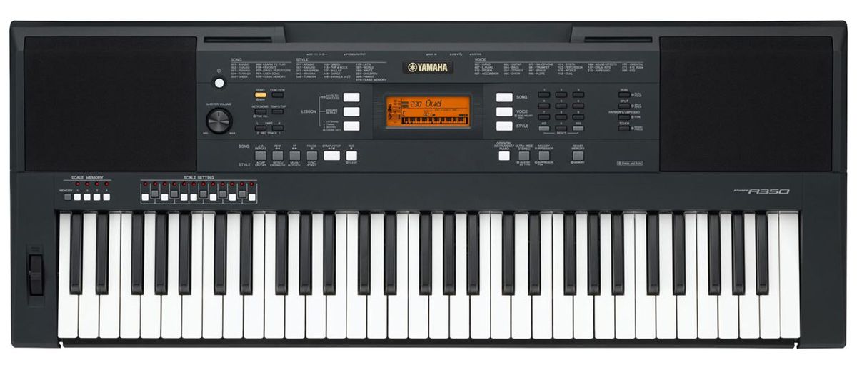 Yamaha PSR-A350 Keyboard m. Orientalske Lyde (Sort)