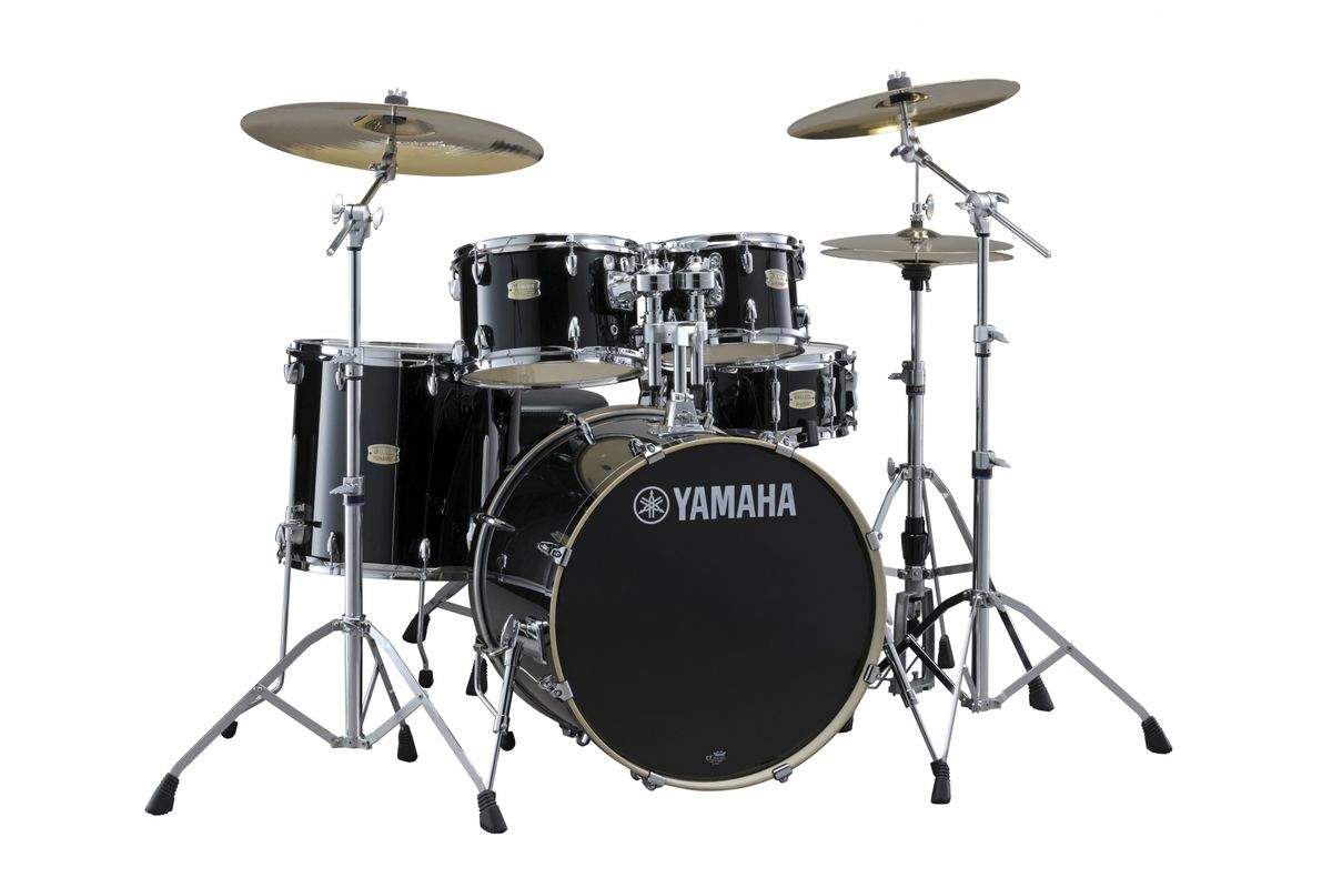 Yamaha Stage Custom Birch Standard Trommesæt (Raven Black)