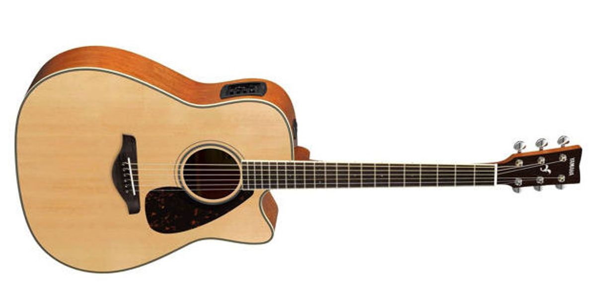 Yamaha Western Guitar FGX820C (Natur)