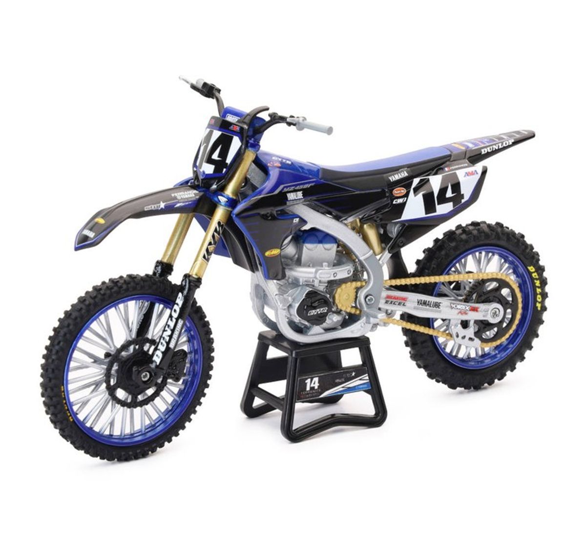 Yamaha YZ450F D. Ferrandis (No 14) 1:12 Legetøjscrosser