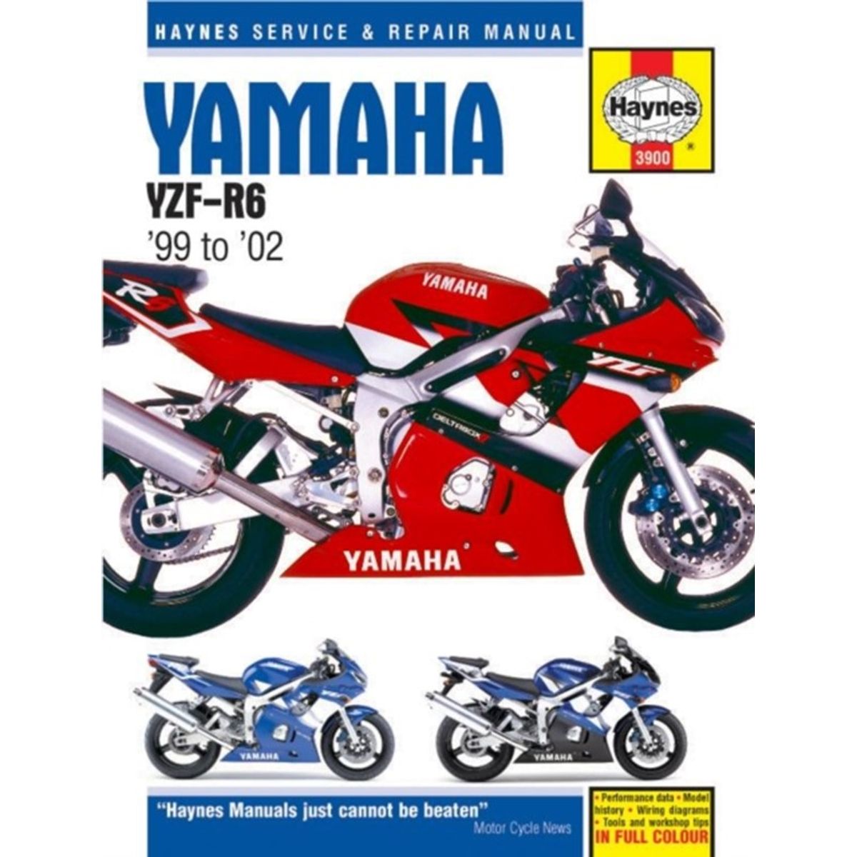 Yamaha YZF-R6 (99 - 02) Haynes Repair Manual