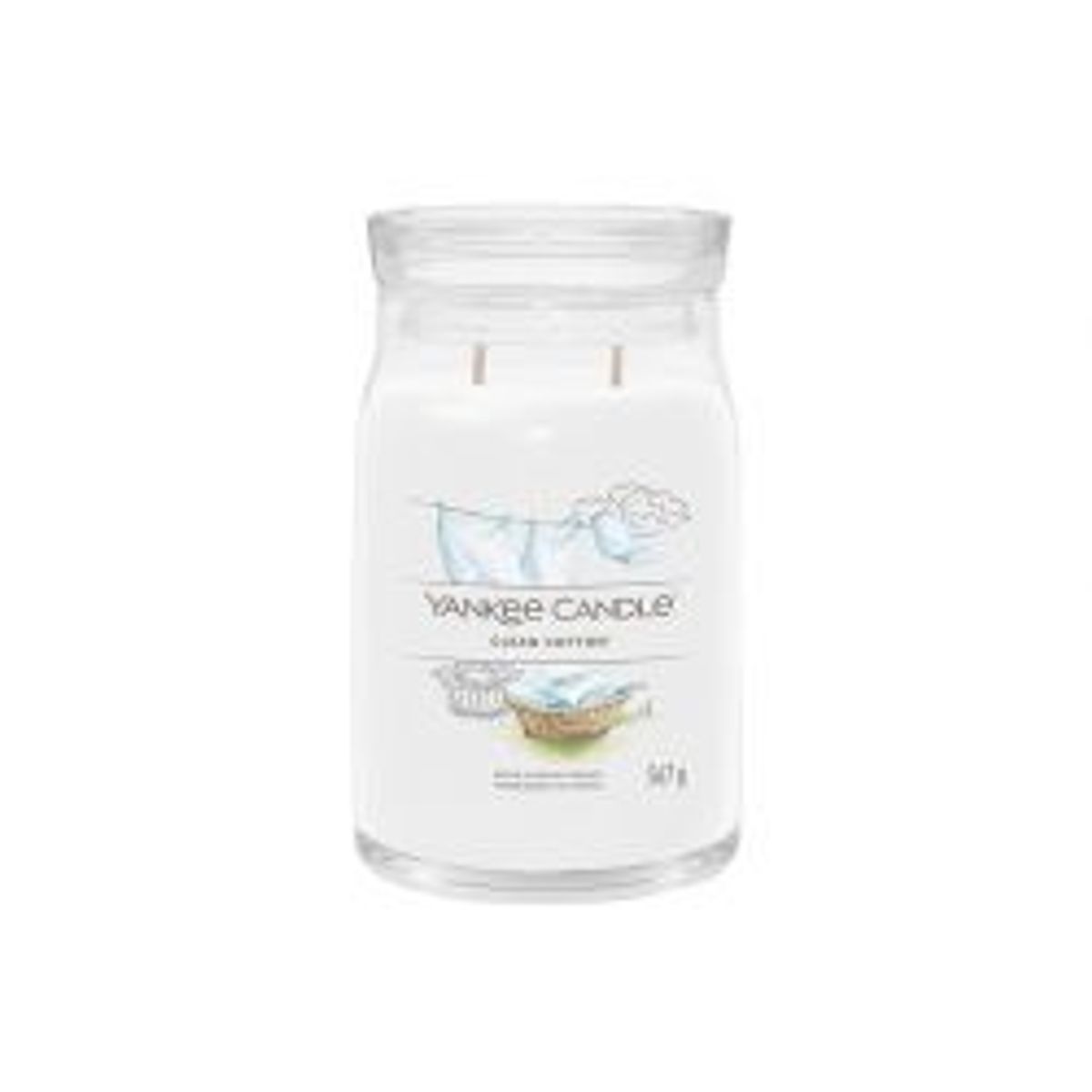 Yankee Candle Clean Cotton - Duftlys