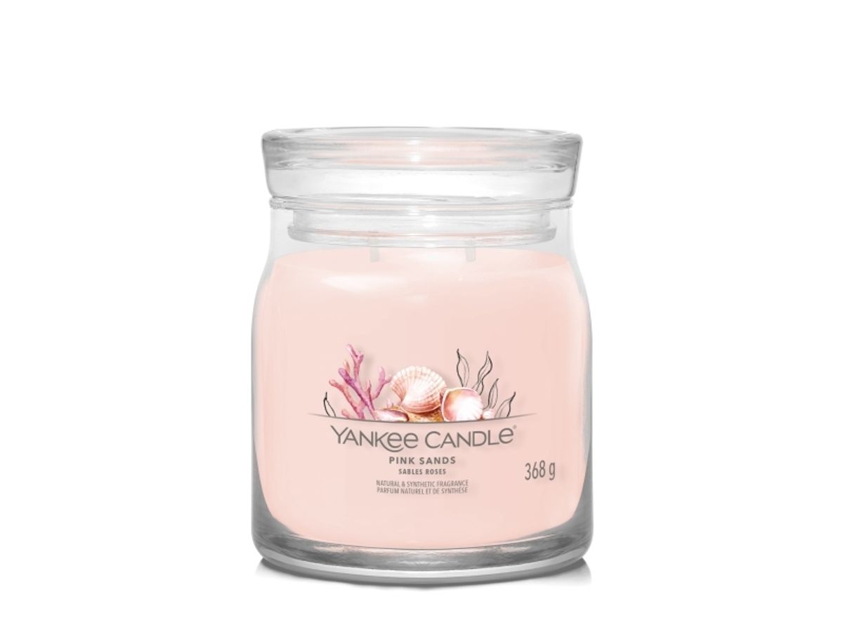 Yankee Candle Pink Sands, Rund, Lyserød, 50 T, 1 Stk