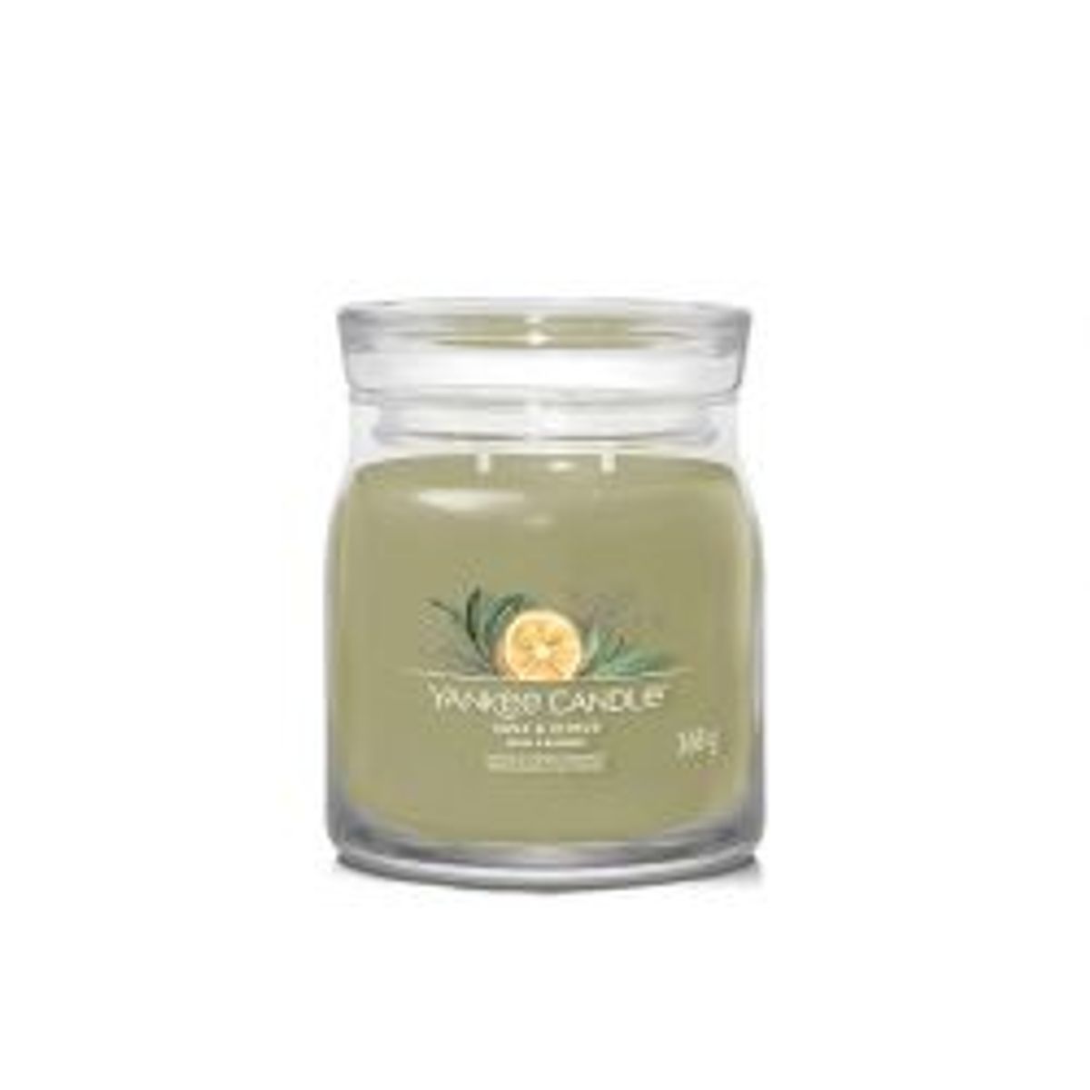 Yankee Candle Yc Signature - Medium - Sage & Citrus - Duftlys