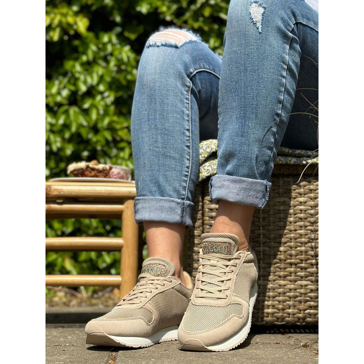 YDUN ICON - COFFEE CREAM - SNEAKERS 37