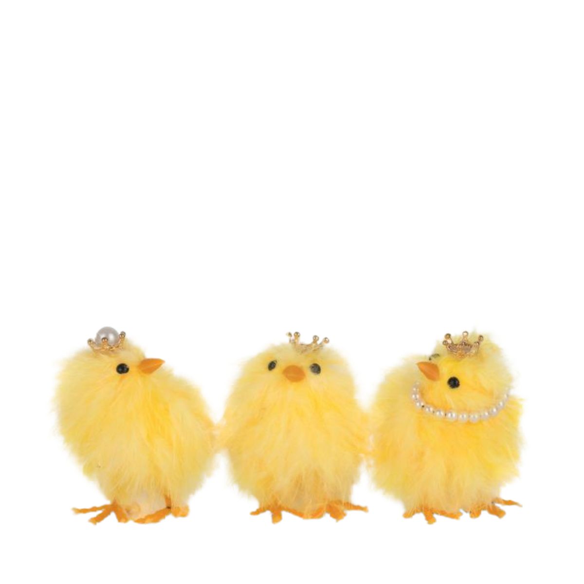 Yellow Chick - Sæt af 3