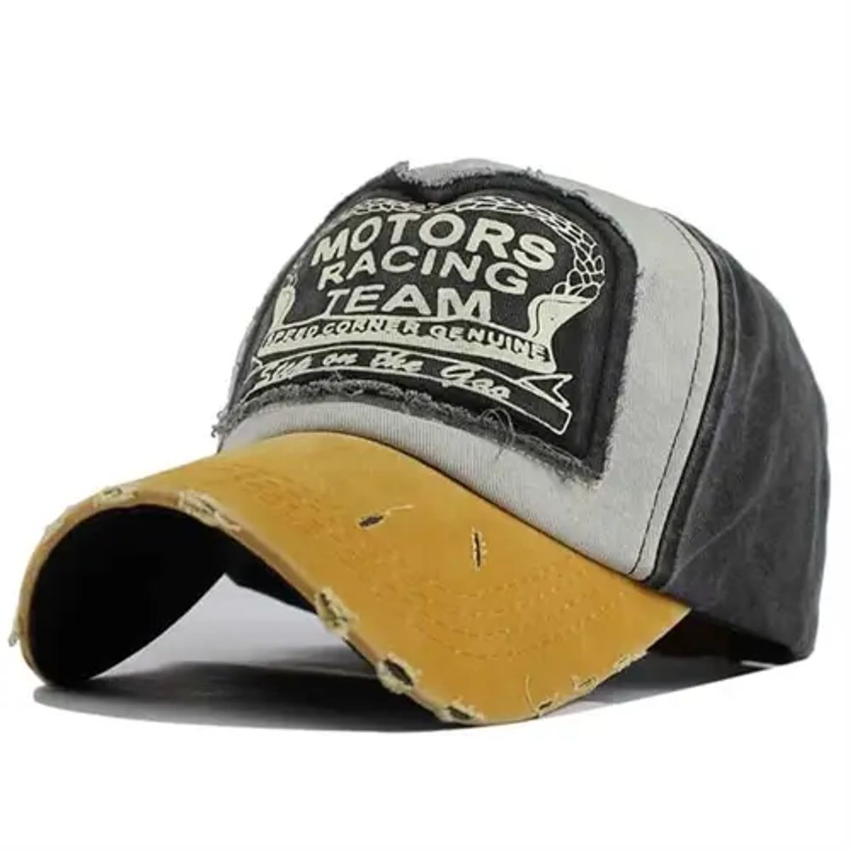 Yellow/Grey Racing team cap