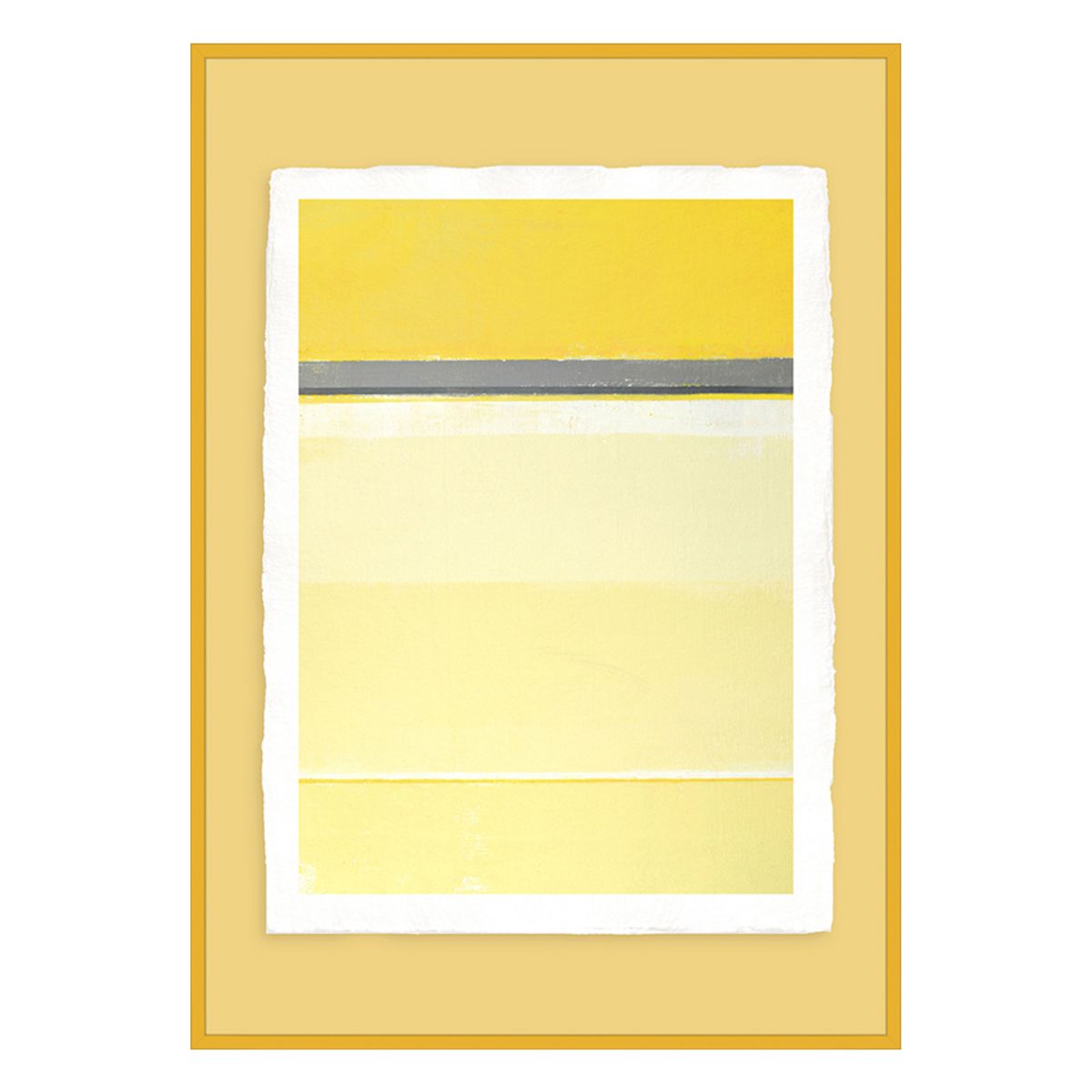 YELLOW HORIZON 50X70CM