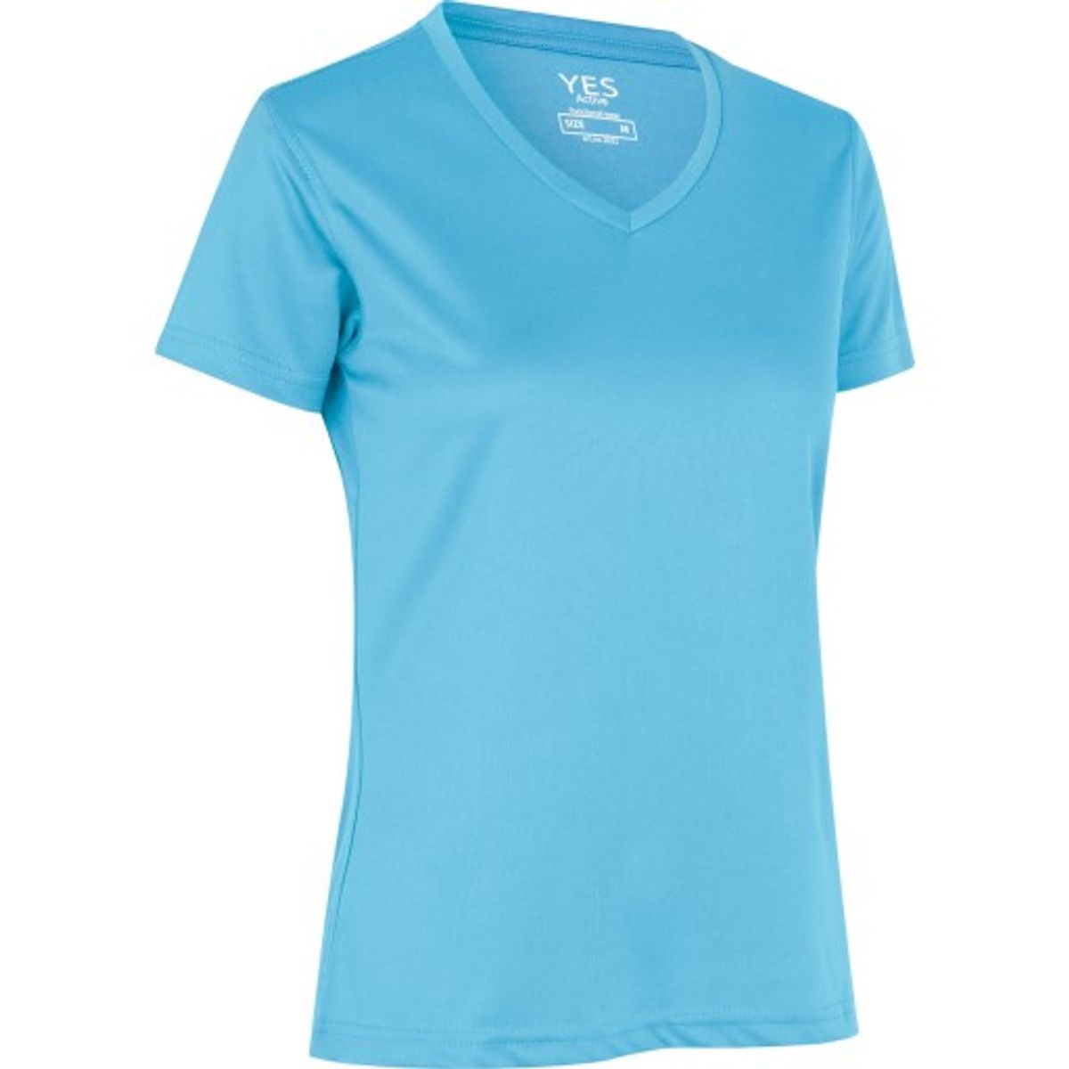 YES ACTIVE DAME T-SHIRT CYAN 2