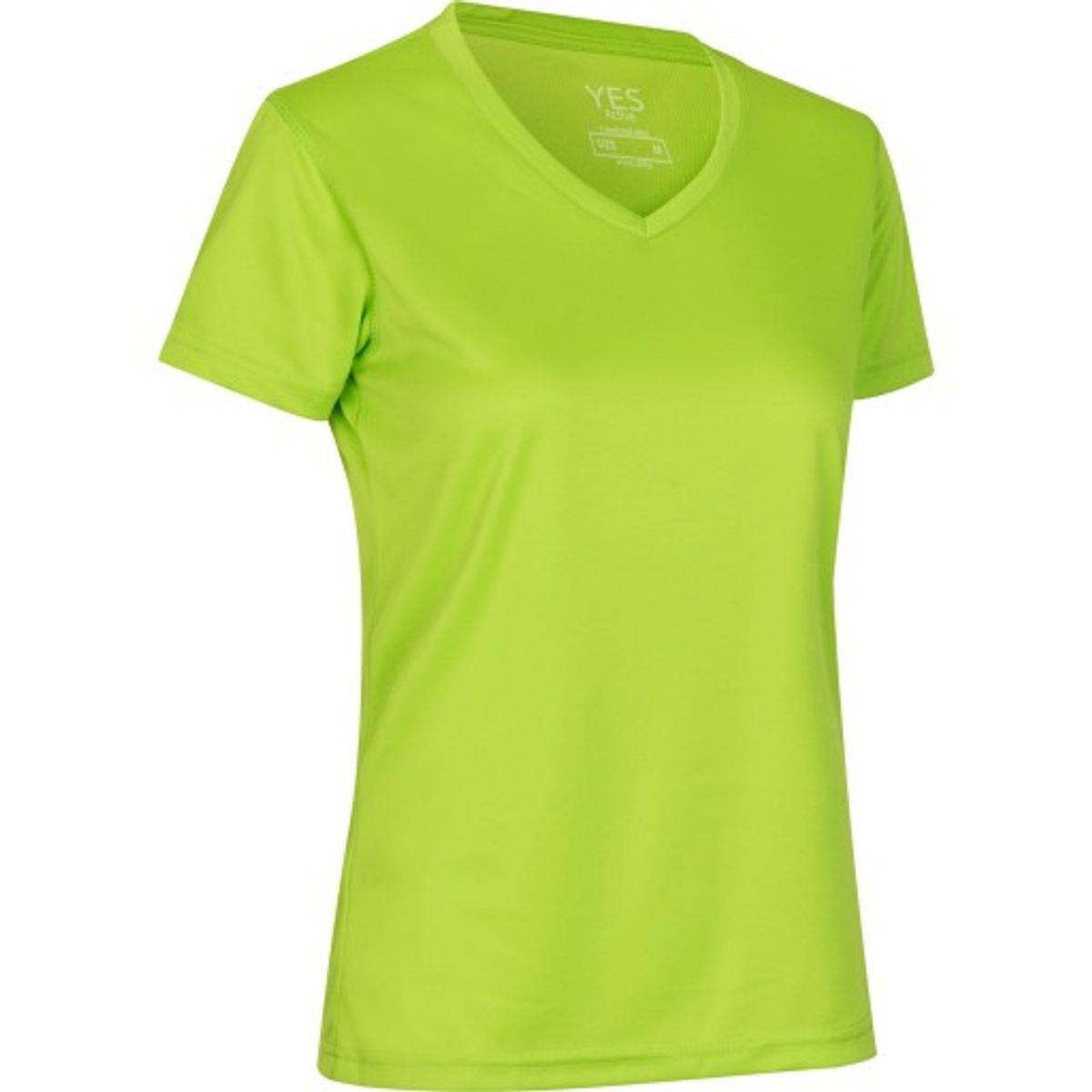 YES ACTIVE DAME T-SHIRT LIME 2