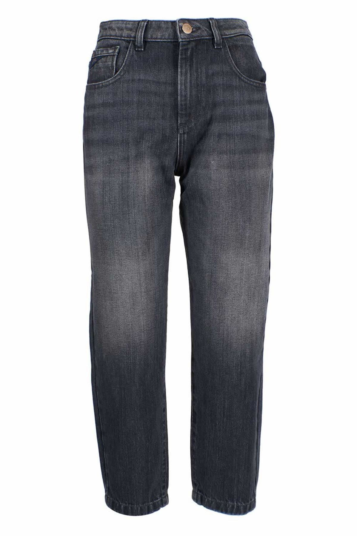 Yes Zee Black Cotton Women Jeans