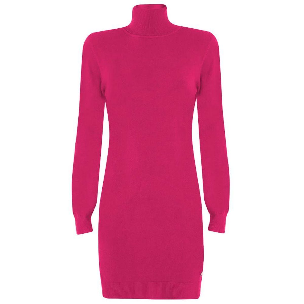 Yes Zee Fuchsia Viscose Dress