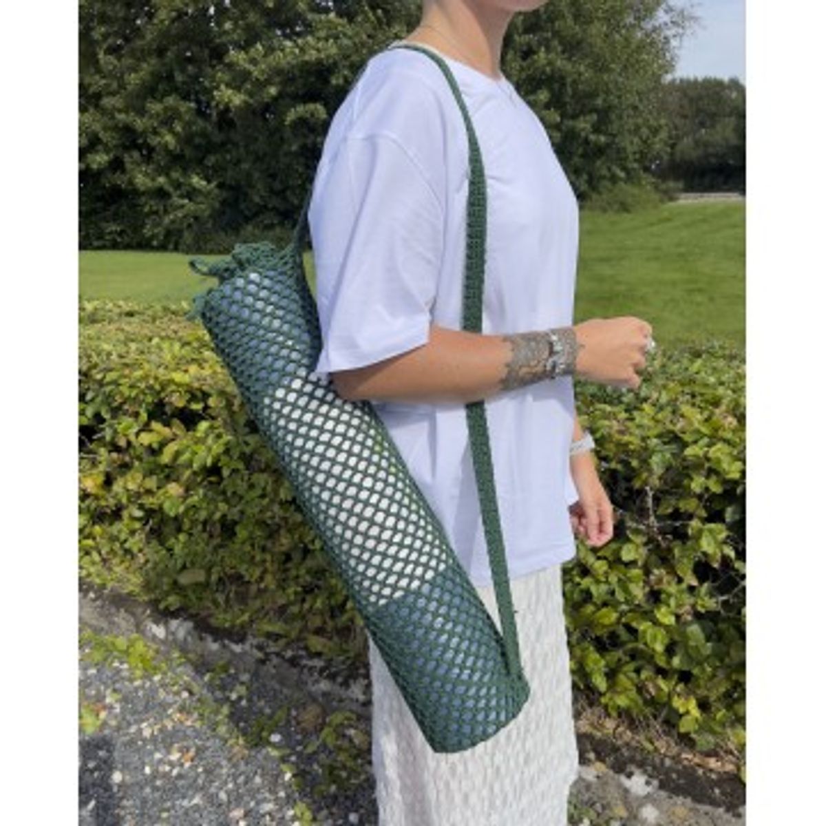 Yoga taske - grøn - Yoga taske - GodKarmaShop