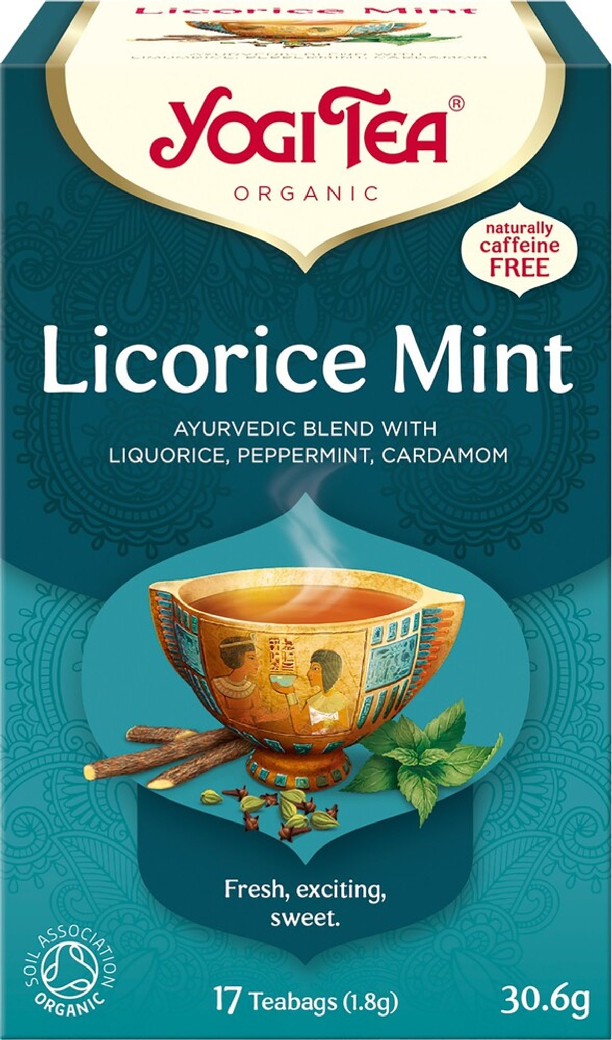 Yogi - Licorice Mint Tea, Økologisk