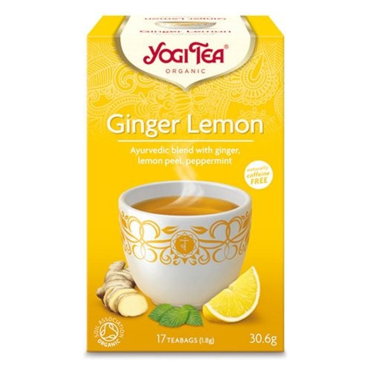 Yogi Tea Ginger Lemon Ø, 17 br