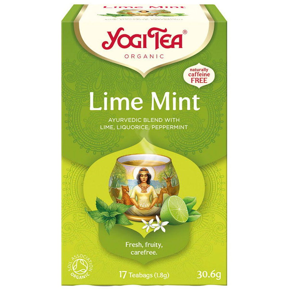 Yogi Tea Lime Mint te 17 stk Lime Mint