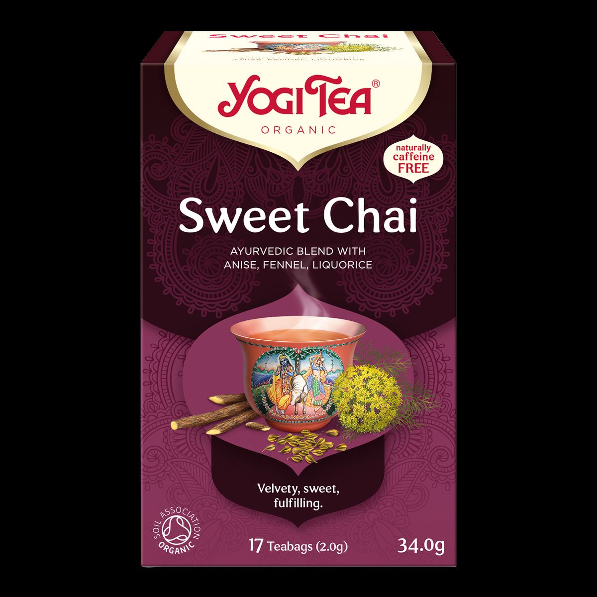 Yogi Tea Sweet Chai Øko/Organic 17breve