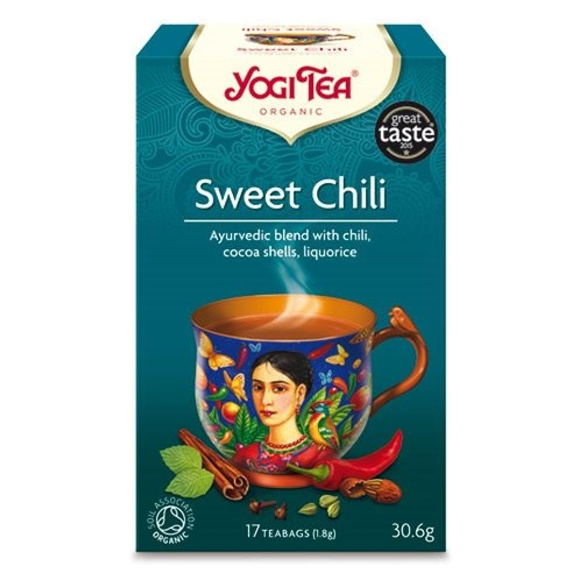 Yogi Tea Sweet Chili Ø, 17 br